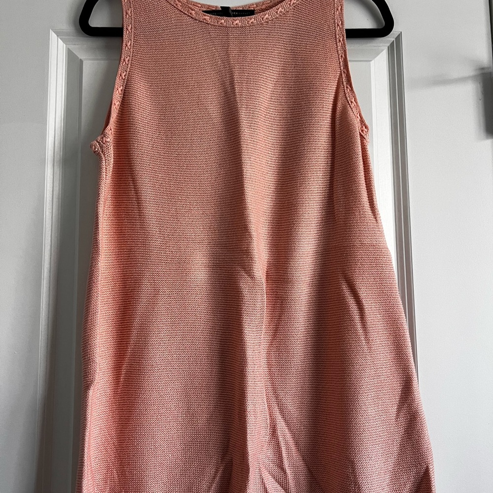 Sleeveless Sweater Tank Top